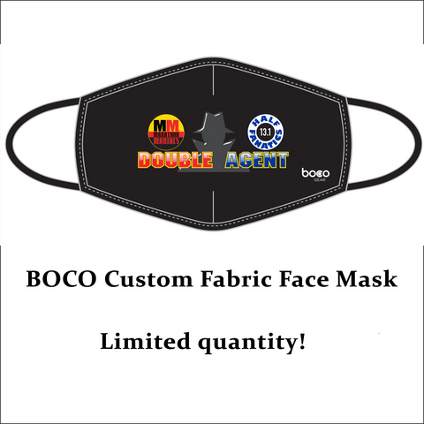 Double Agent BOCO Custom Fabric Face Mask