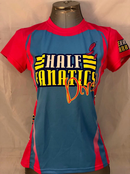 HF Women's Pink/Blue DIVA! Tee