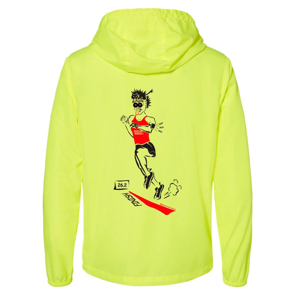 MM Bright Yellow Windbreaker Jacket