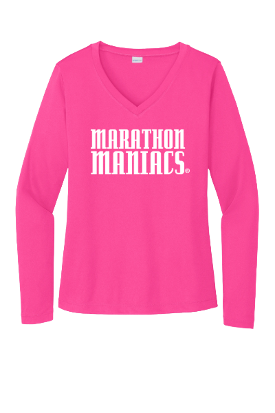 MM Ladies V-neck Longsleeve