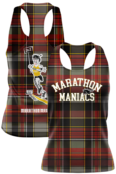 MM Plaid Ladies Tank