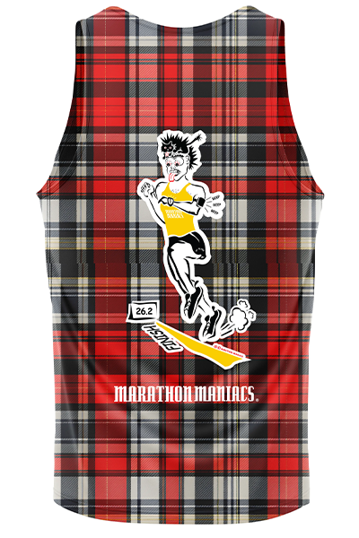 MM Plaid Mens Tank
