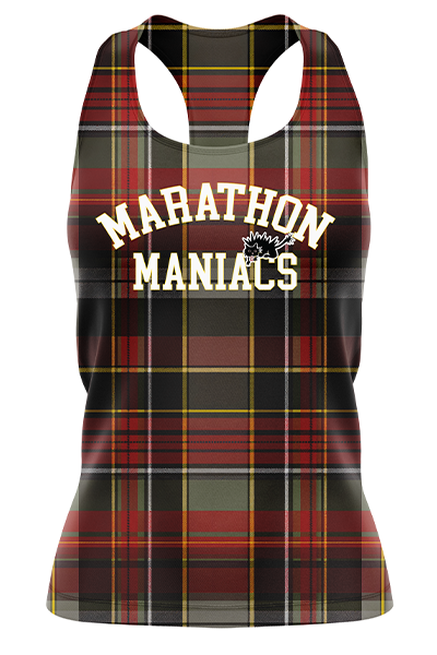 MM Plaid Ladies Tank