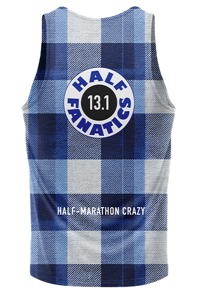 HF Plaid Mens Tank