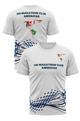 100 Marathon Club Americas Adult Short Sleeve