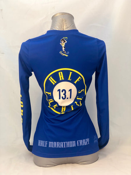 HF Women's Blue Long-Sleeve