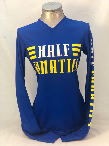 HF Women's Blue Long-Sleeve