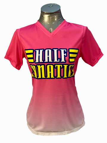 HF Women's Pink/White Tee