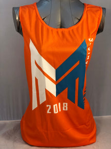 MM Men/Women's 2018 Orange Singlet