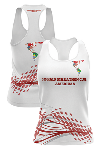 100 Half Marathon Club Americas Ladies Tank