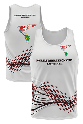 100 Half Marathon Club Americas Mens Tank