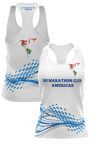100 Marathon Club Americas Ladies Tank
