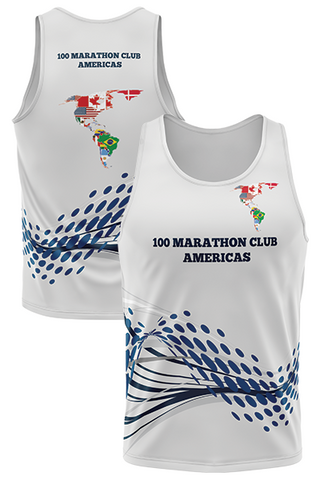 100 Marathon Club Americas Mens Tank