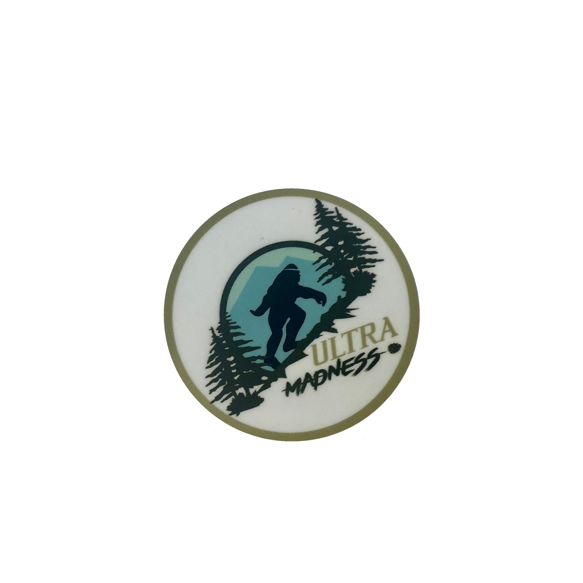 UM Circle Sticker – Marathon Maniacs